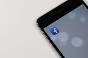 facebook app on an iphone